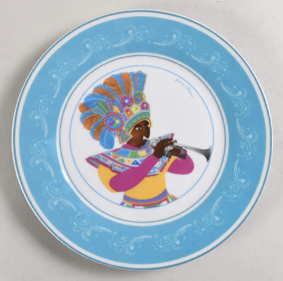 ISV2 Luncheon Plate by Island Flava-1