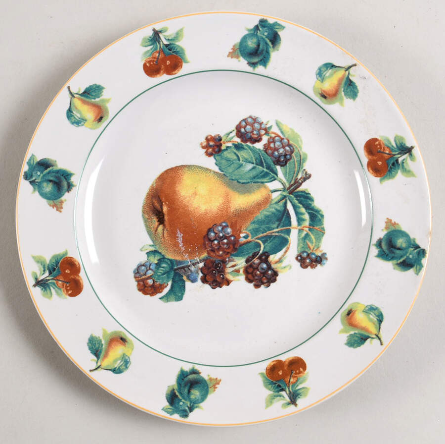 Fruit and Berries Salad Plate by Interiors (PTS)-1