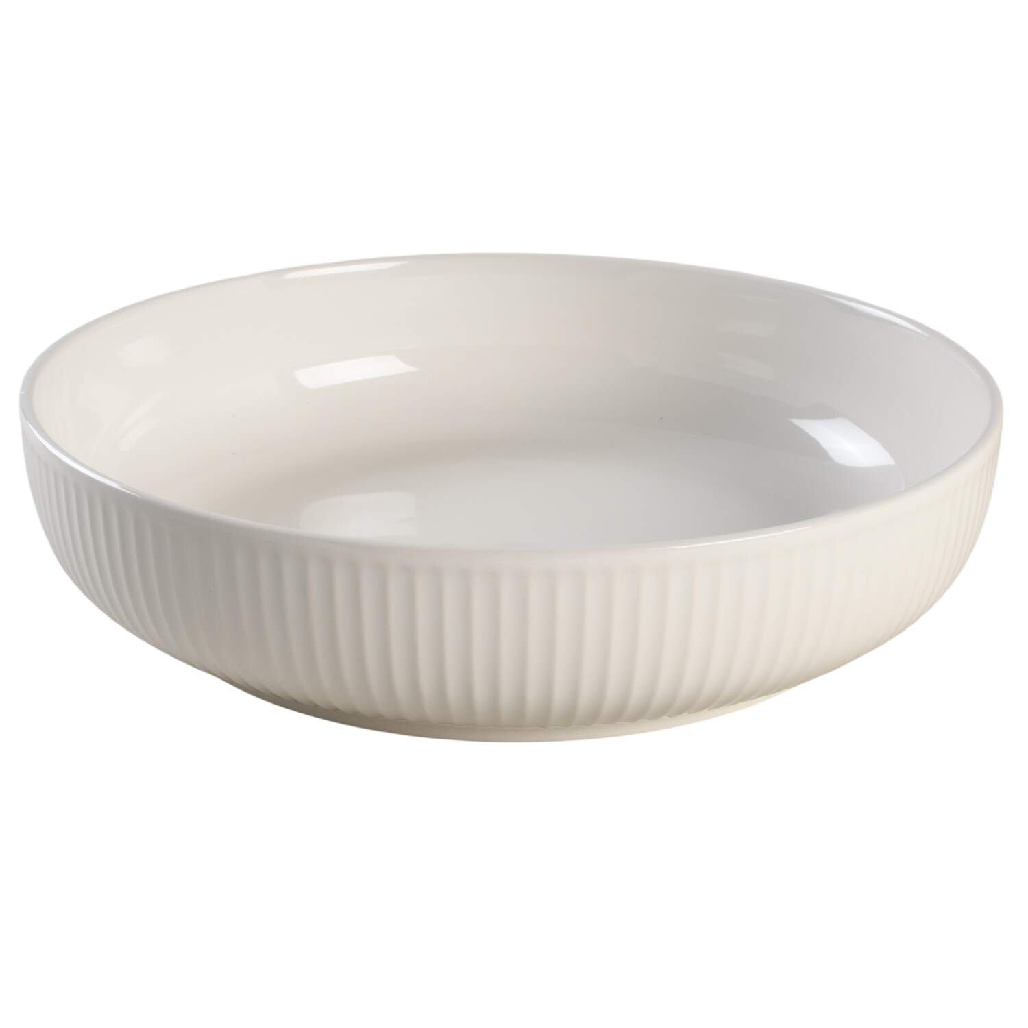 Taylor 10" Round Serving Bowl by Ivory and Stone-1