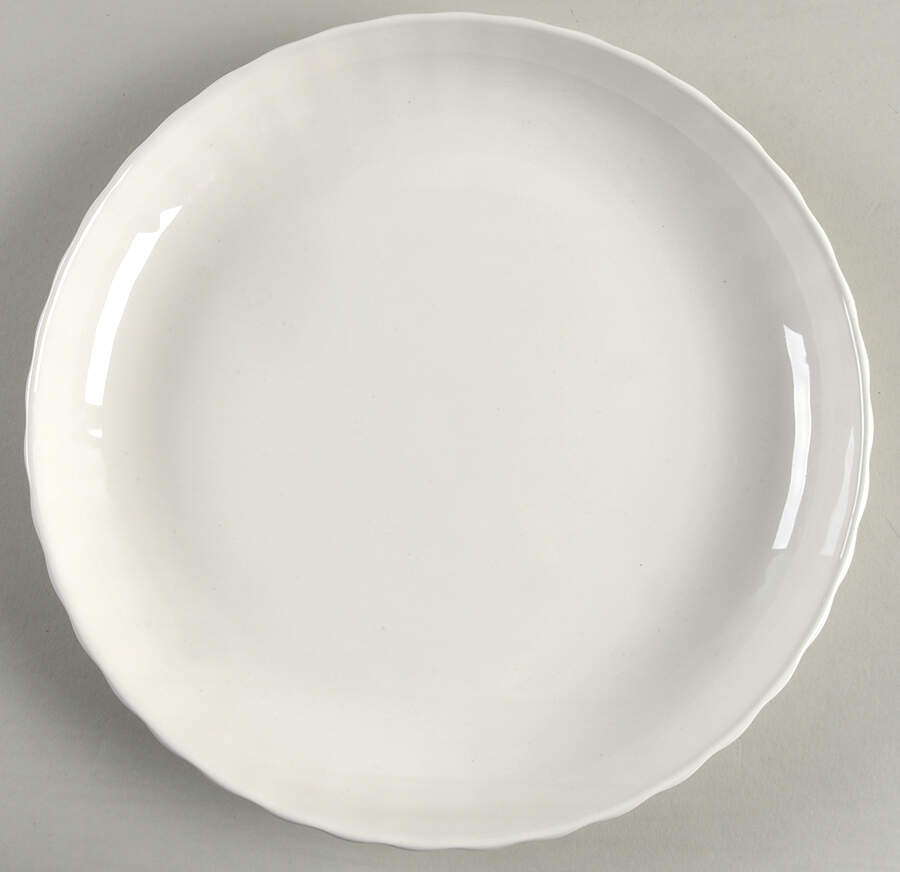 Calista Dinner Plate by Ivory and Stone-1