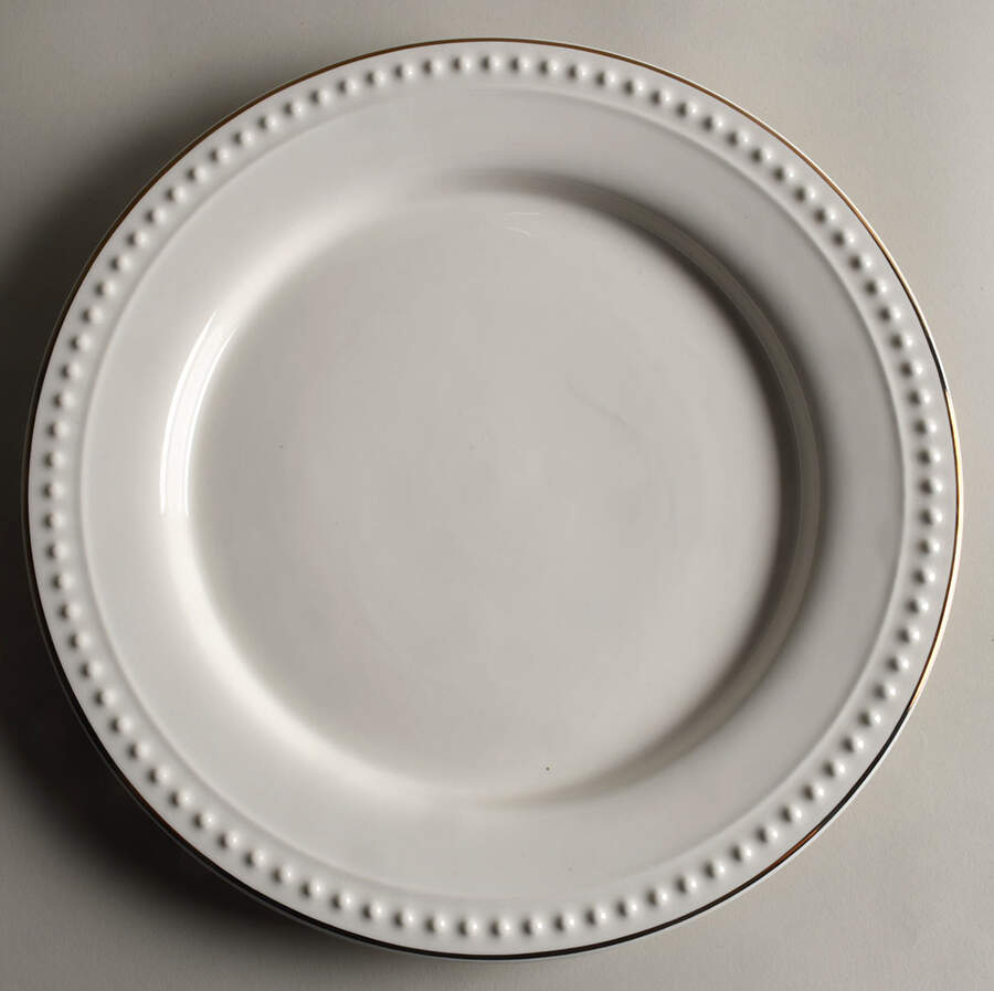 Chantilly Dinner Plate by Ivory and Stone-1