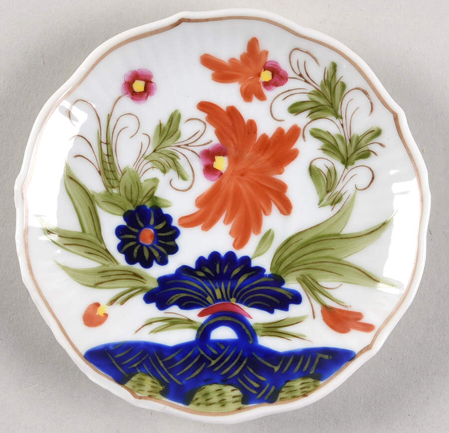 Country Festival Saucer for Demitasse Cup by Japan-1