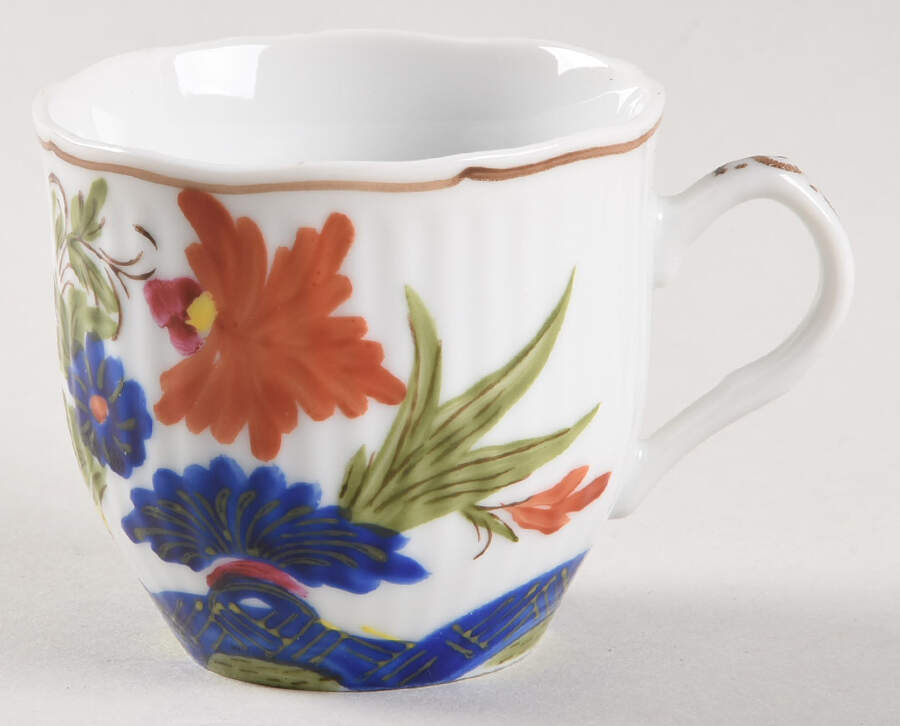 Country Festival Flat Demitasse Cup by Japan-1