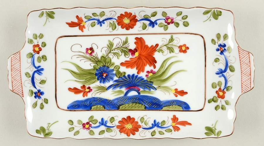 Country Festival Large Sandwich Tray by Japan-1
