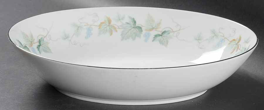 Vineyard 10" Oval Vegetable Bowl by Fashion Manor-1