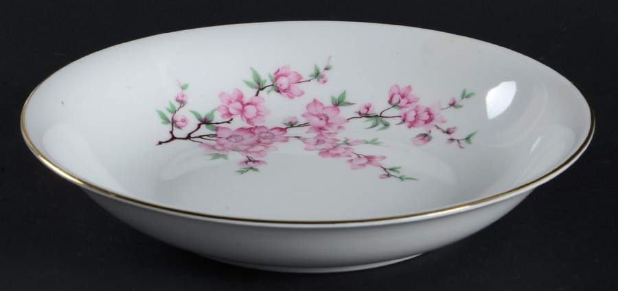 Apple Blossom Coupe Soup Bowl by Jaeger-1