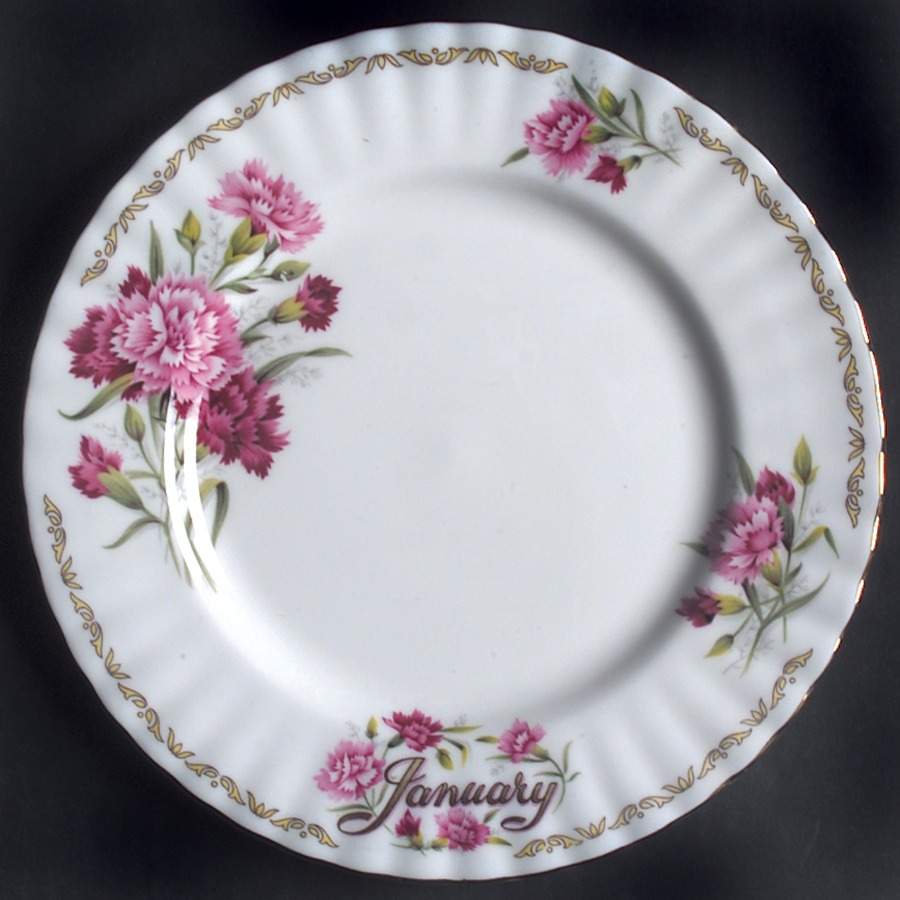 Bouquet of The Month Salad Plate by Jaeger-1