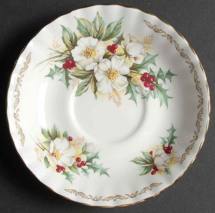 Bouquet of The Month Saucer for Footed Cup by Jaeger-1