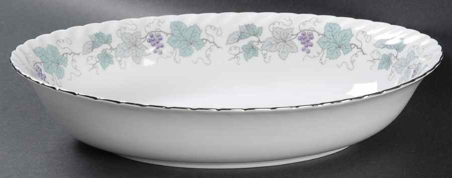 Bordeaux (E & R) 10" Oval Vegetable Bowl by Jaeger-1