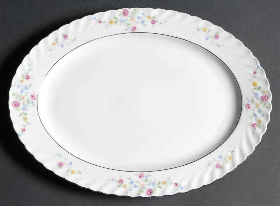 Cherie 11" Oval Serving Platter by Jaeger-1