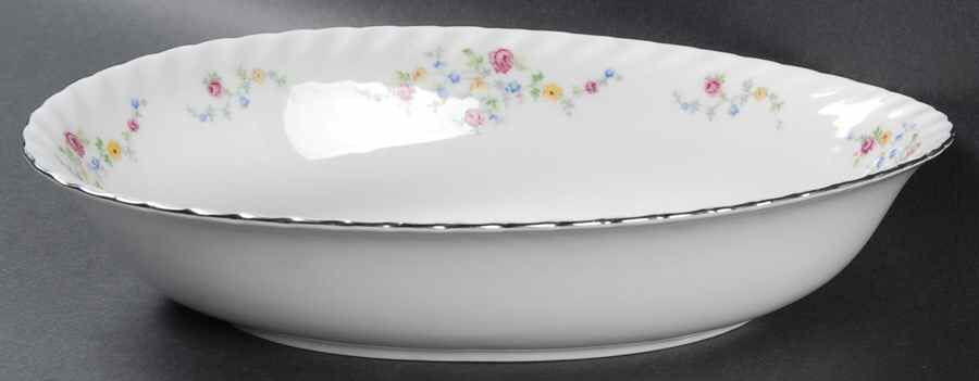 Cherie 10" Oval Vegetable Bowl by Jaeger-1