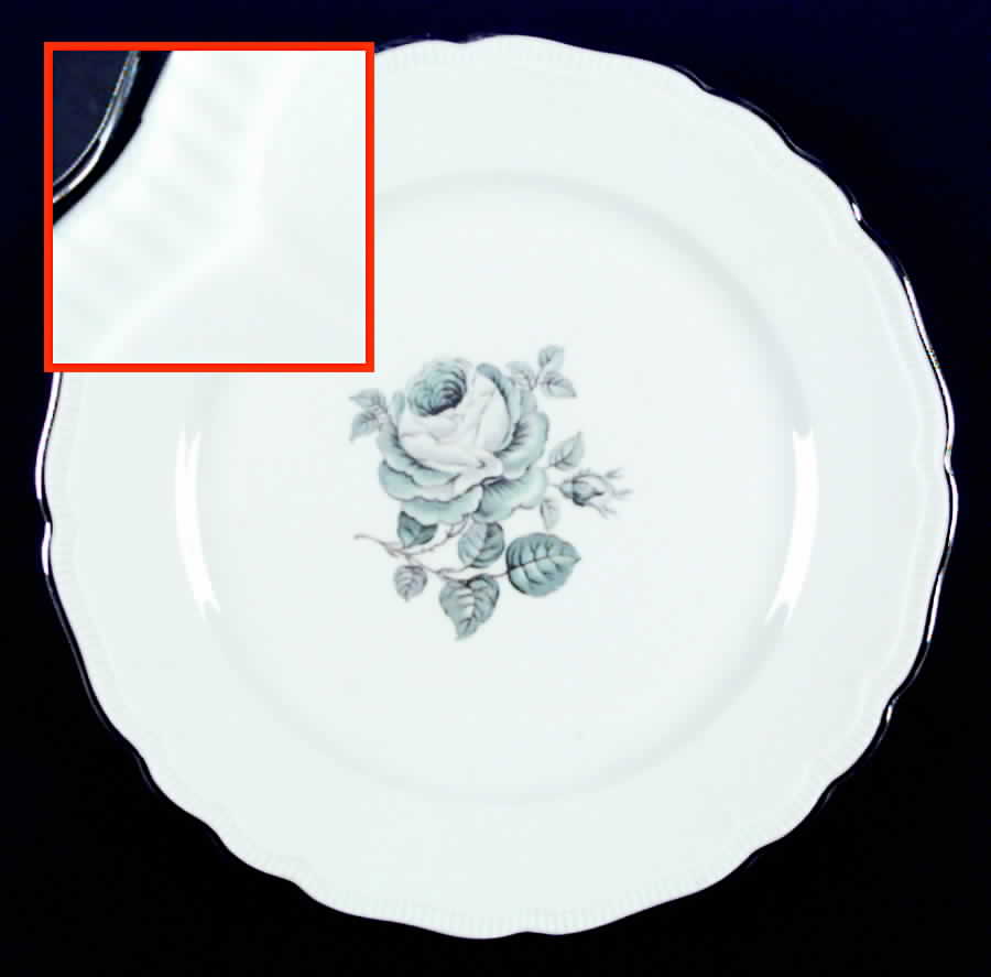 Dream Rose Dinner Plate by Jaeger-1