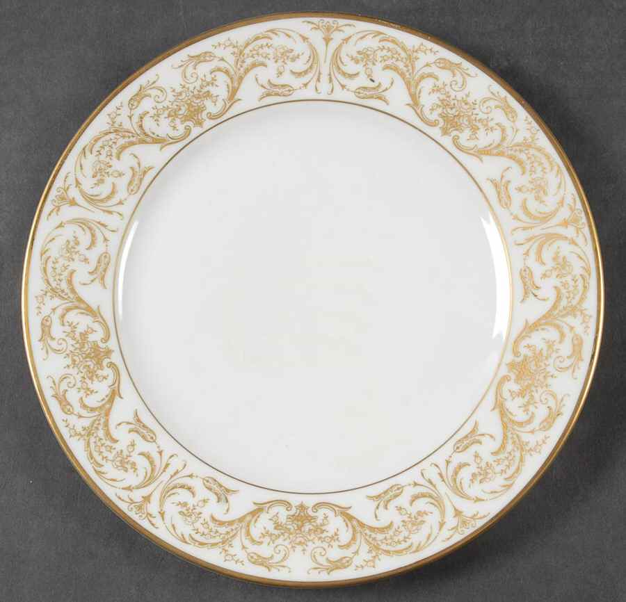 Golden Chantilly Salad Plate by Jaeger-1