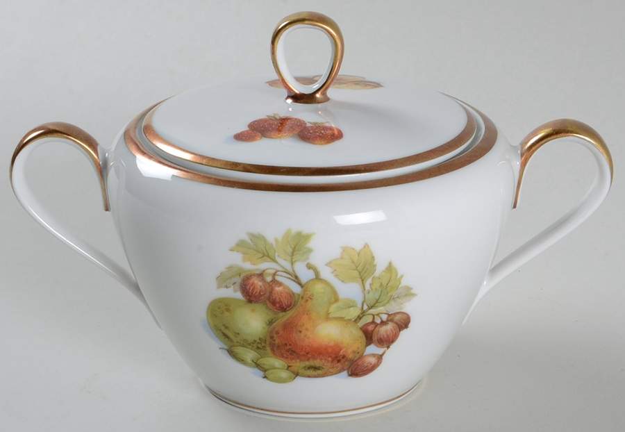 Harvest Sugar Bowl & Lid by Jaeger-1