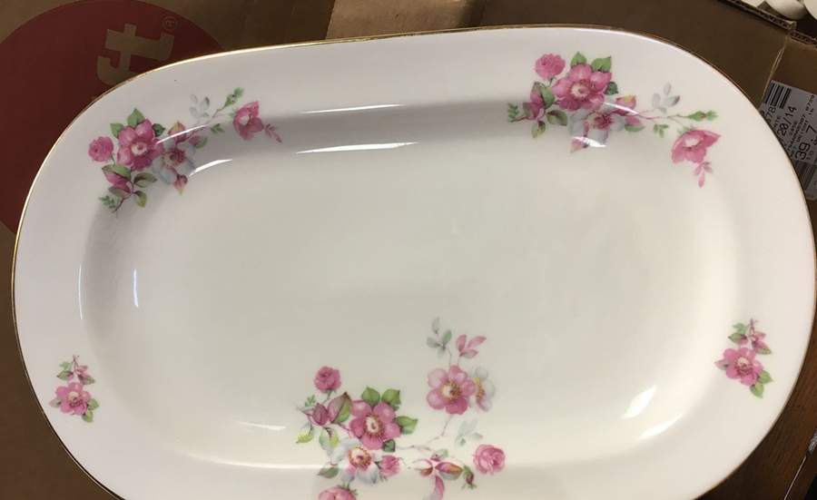 01674 12" Oval Serving Platter by Jaeger-1