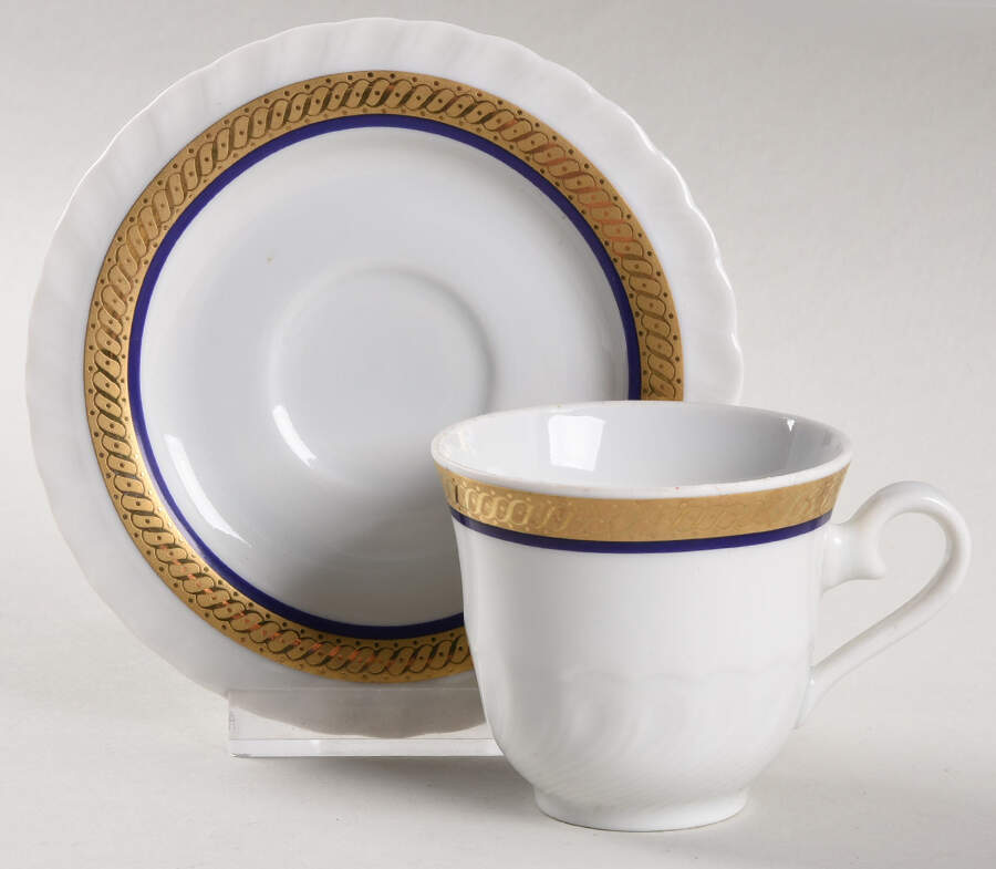 JAE26 Demitasse Cup & Saucer Set by Jaeger-1