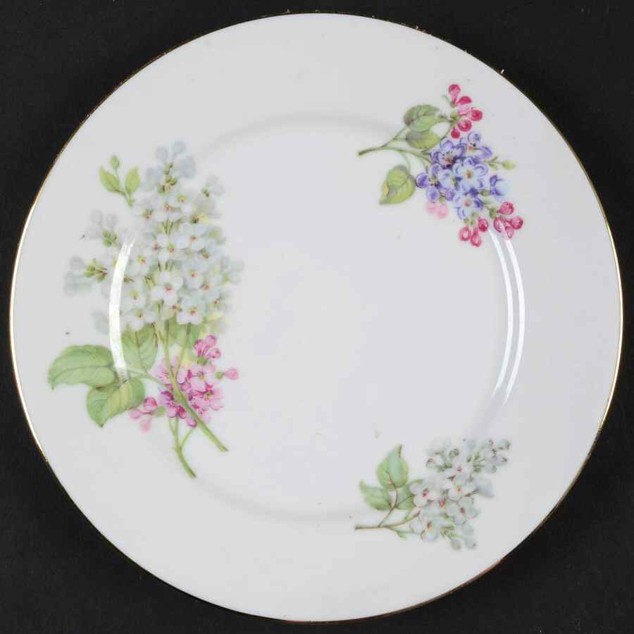 Lilac Bread & Butter Plate by Jaeger-1