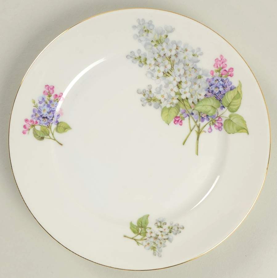 Lilac Salad Plate by Jaeger-1