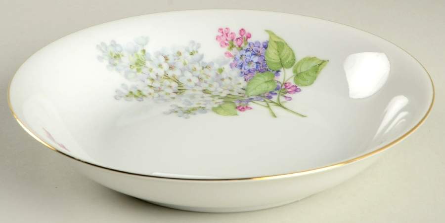 Lilac Coupe Soup Bowl by Jaeger-1