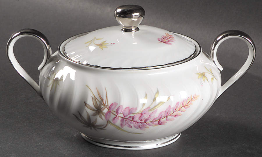 Mayflower Sugar Bowl & Lid by Jaeger-1