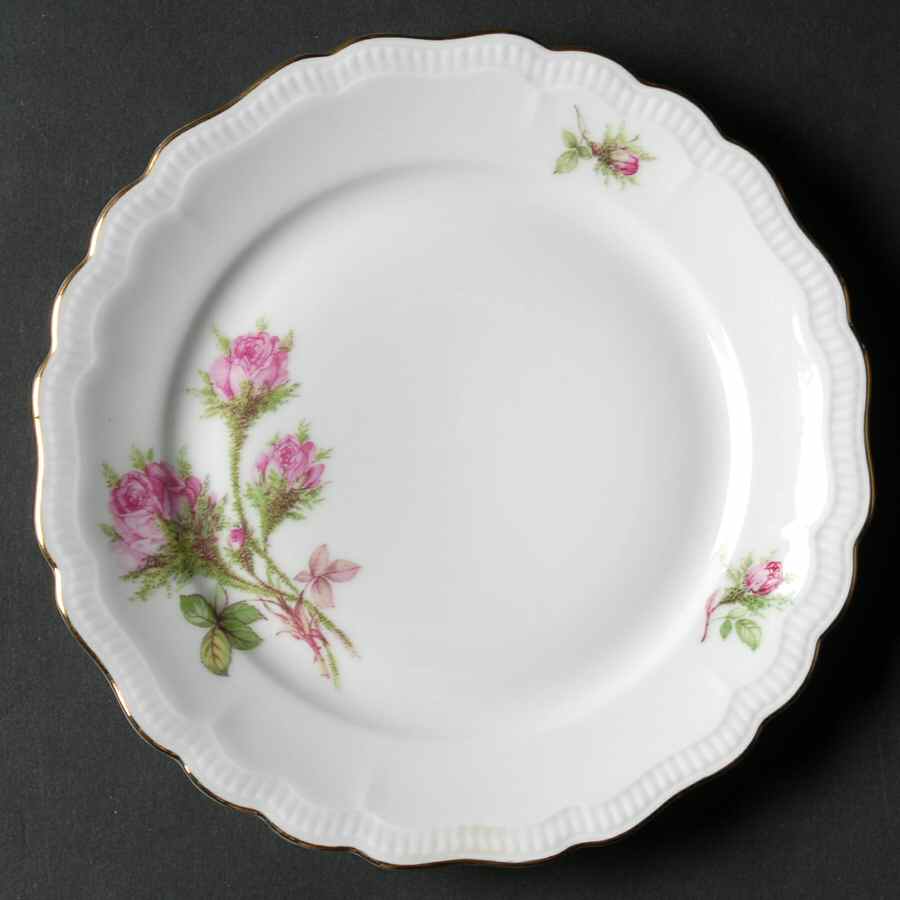 Moss Rose Bread & Butter Plate by Jaeger-1