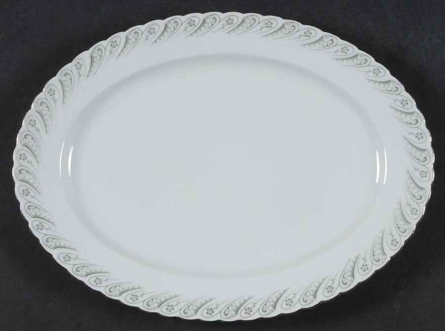 Newport 11" Oval Serving Platter by Jaeger-1