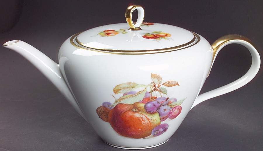 Orchard Teapot & Lid by Jaeger-1