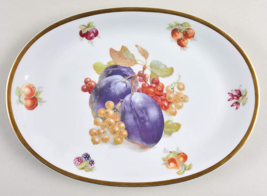 Orchard 11" Oval Serving Platter by Jaeger-1