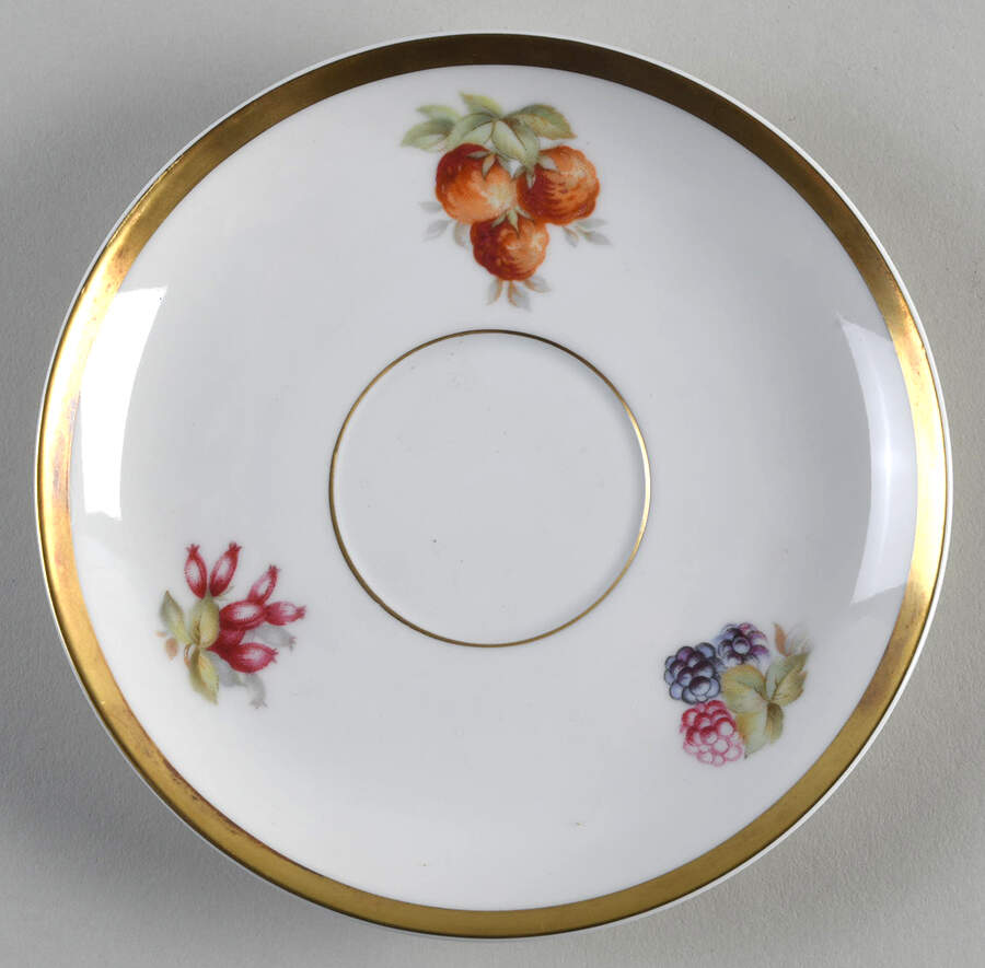 Orchard Saucer for Footed Cup by Jaeger-1