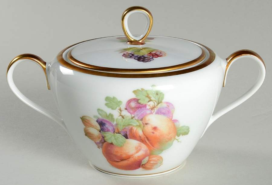 Orchard Sugar Bowl & Lid by Jaeger-1