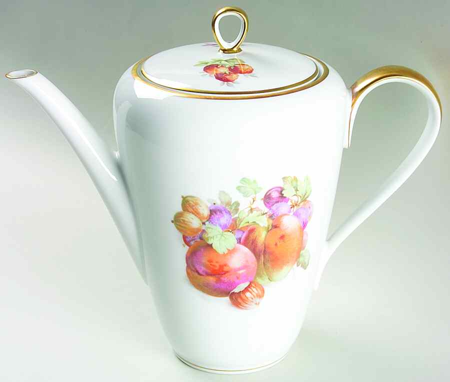 Orchard Coffee Pot & Lid by Jaeger-1