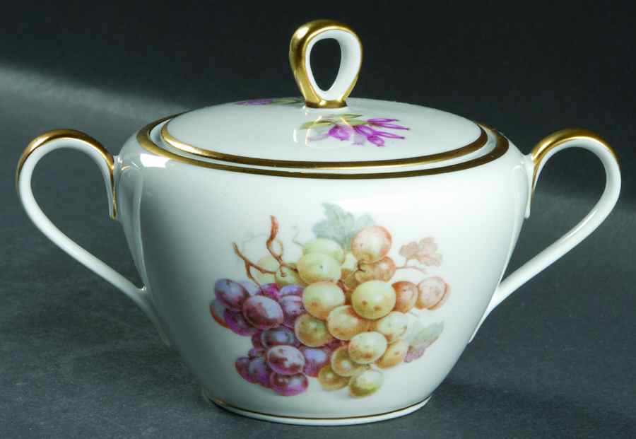 Orchard Sugar Bowl & Lid by Jaeger-1