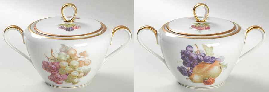 Orchard Sugar Bowl & Lid by Jaeger-1