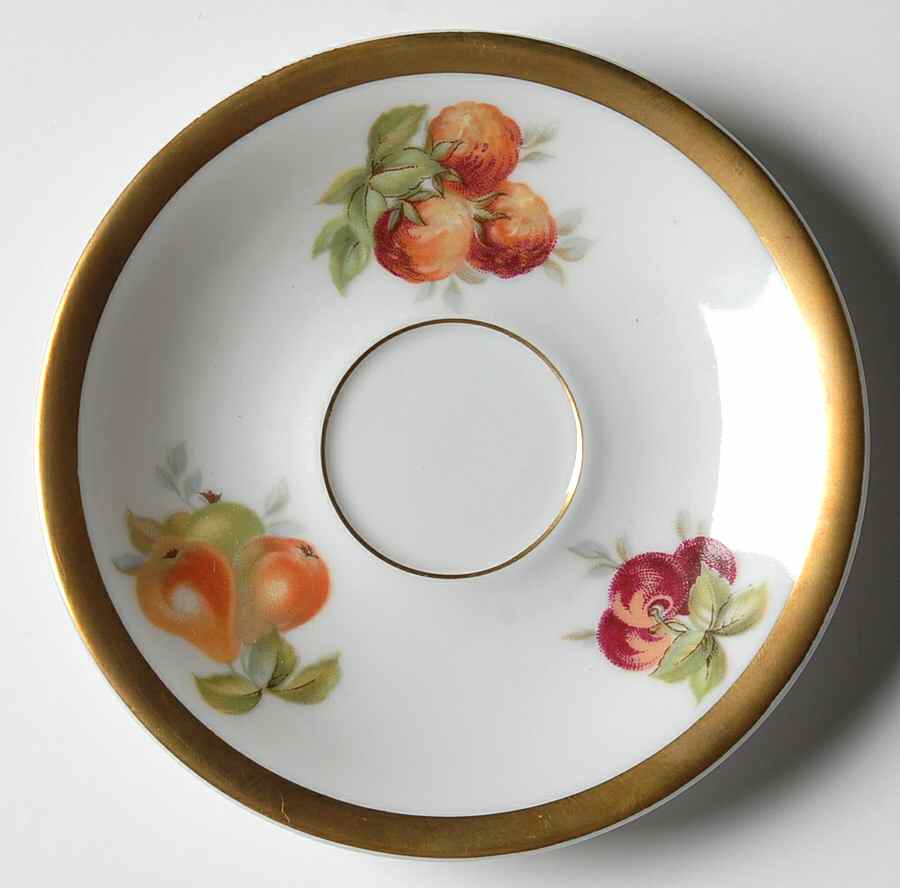 Orchard Saucer for Footed Demitasse Cup by Jaeger-1