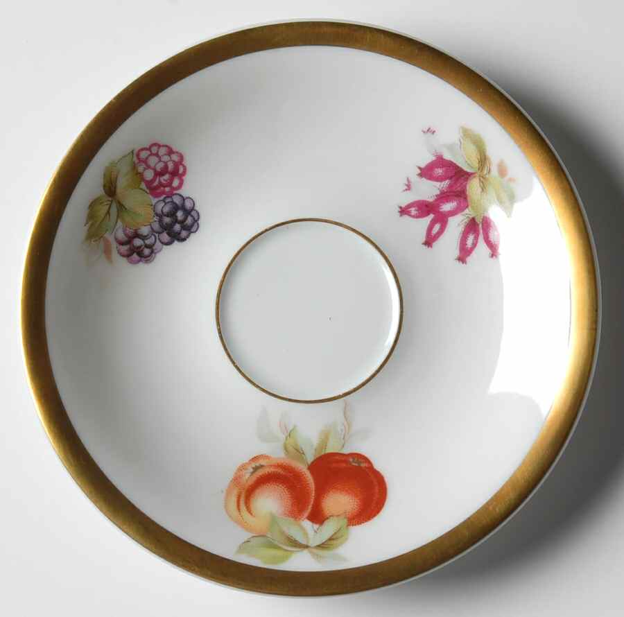 Orchard Saucer for Footed Demitasse Cup by Jaeger-1