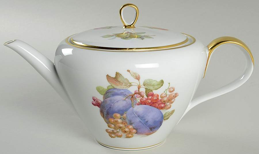 Orchard Teapot & Lid by Jaeger-1