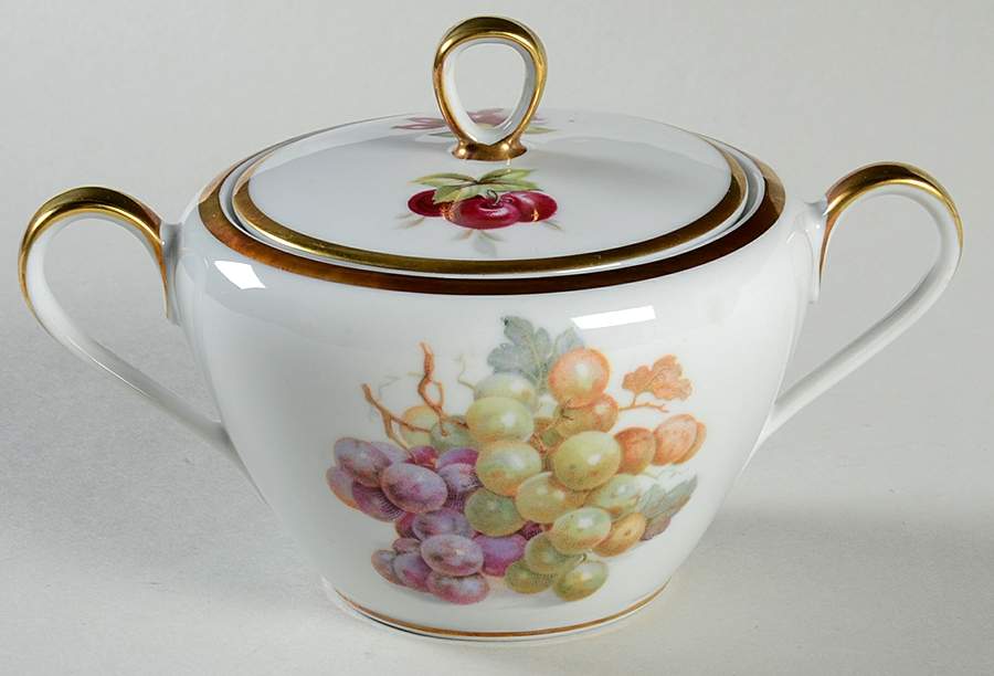 Orchard Sugar Bowl & Lid by Jaeger-1