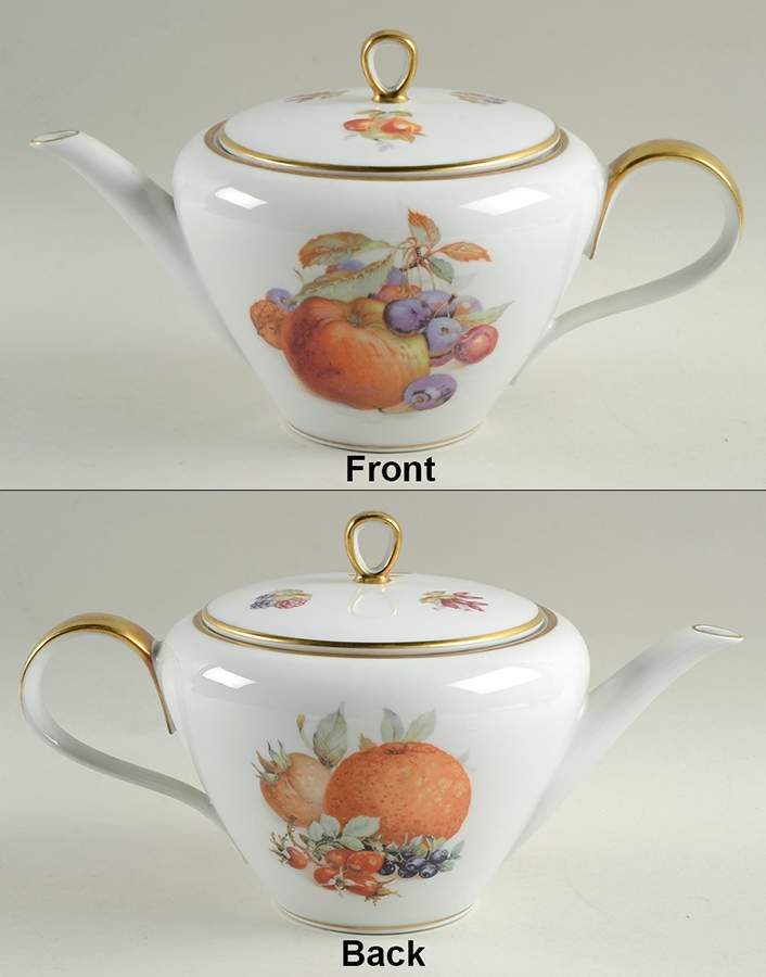 Orchard Teapot & Lid by Jaeger-1