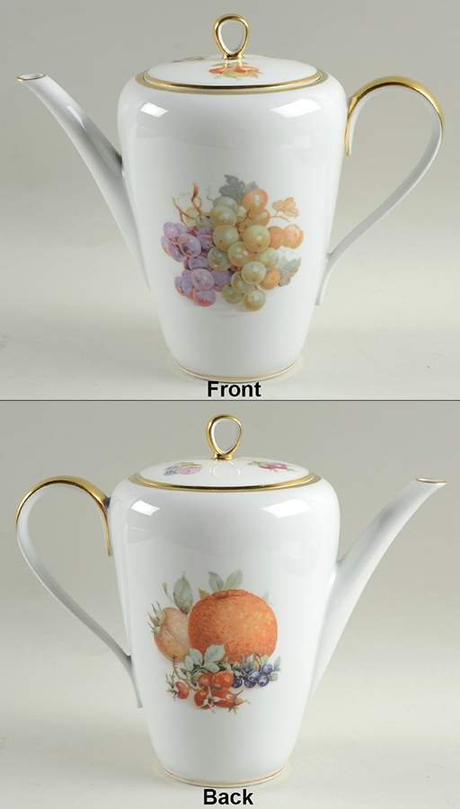 Orchard Coffee Pot & Lid by Jaeger-1