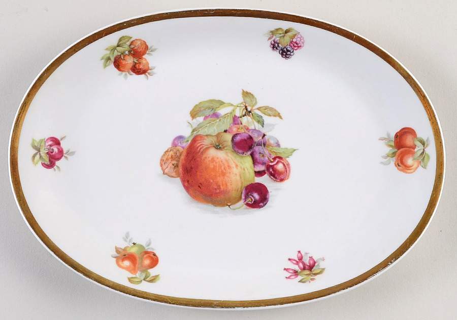 Orchard 11" Oval Serving Platter by Jaeger-1