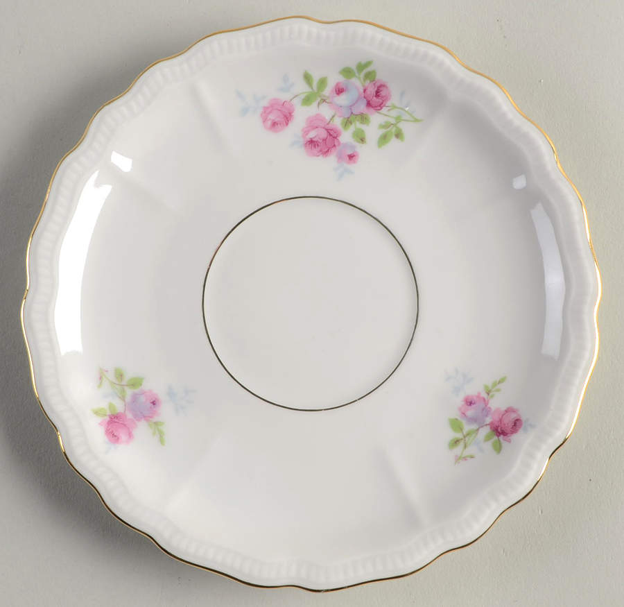 Rambler Rose Saucer by Jaeger-1