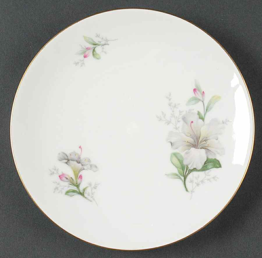 Rhododendron Bread & Butter Plate by Jaeger-1