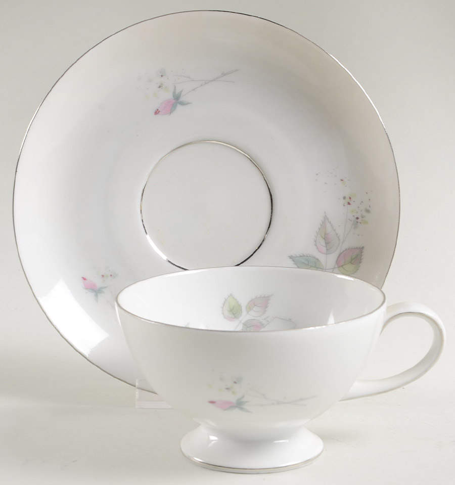 Rosemont Footed Cup & Saucer Set by Jaeger-1