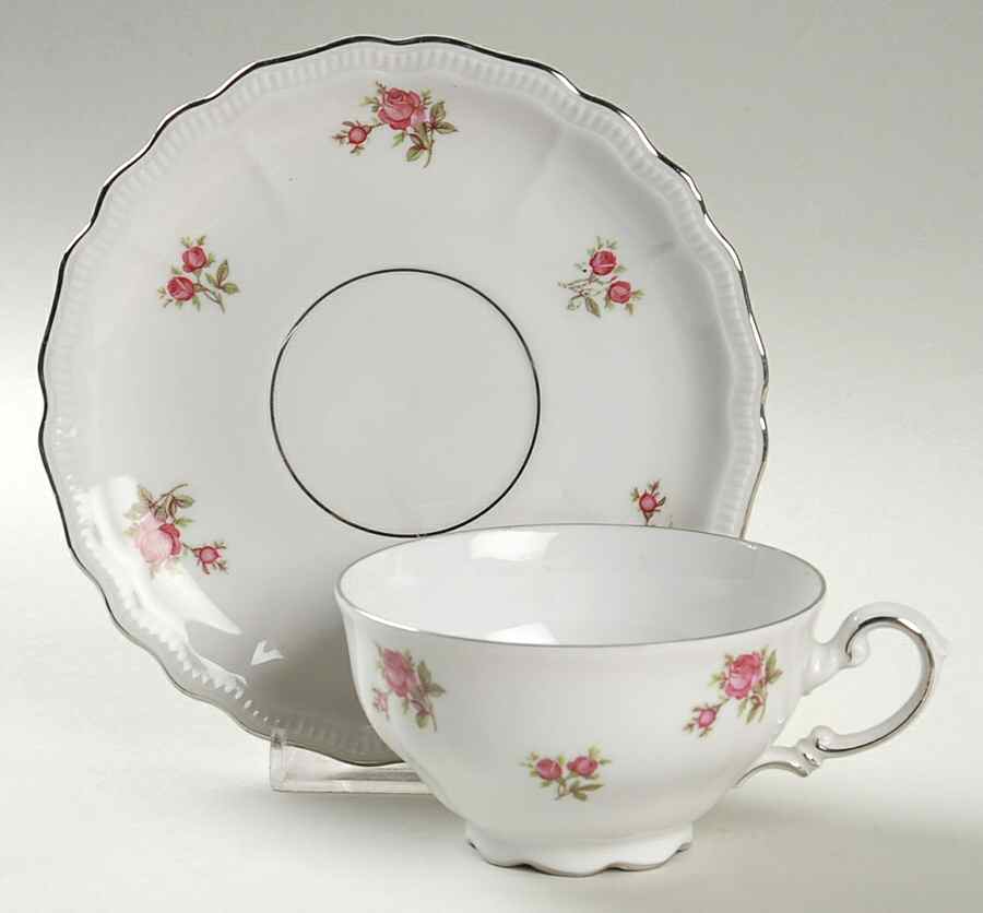 Rosemarie Footed Cup & Saucer Set by Jaeger-1