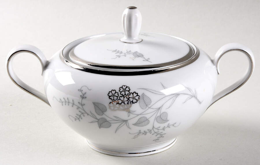 Silver Glory Sugar Bowl & Lid by Jaeger-1