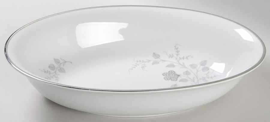 Silver Glory 10" Oval Vegetable Bowl by Jaeger-1