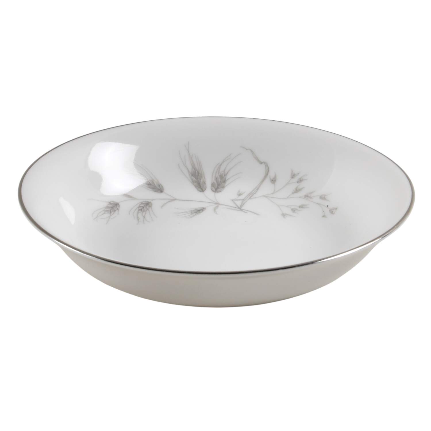 Silver Wheat Fruit/Dessert (Sauce) Bowl by Jaeger-1