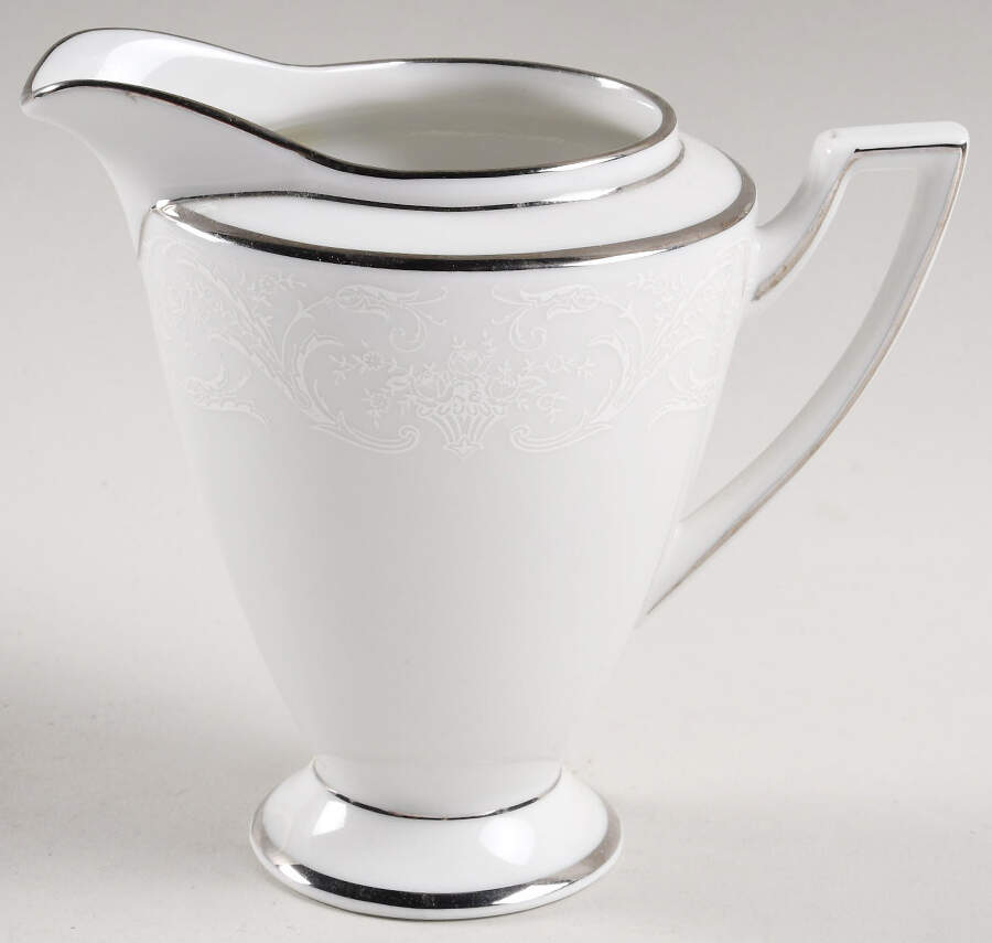 White Chantilly Creamer by Jaeger-1