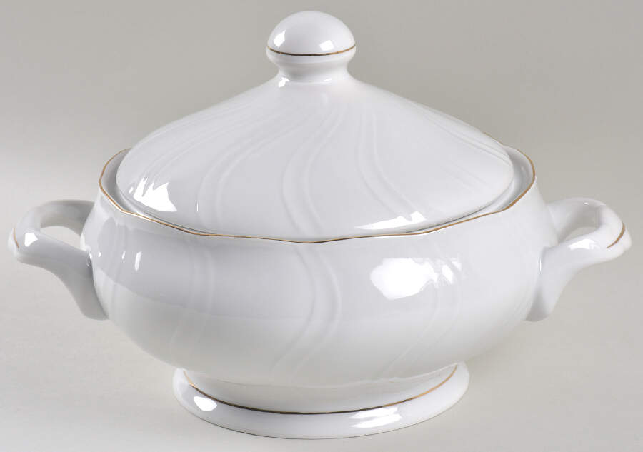 Allegro Round Covered Vegetable by Jamestown-1