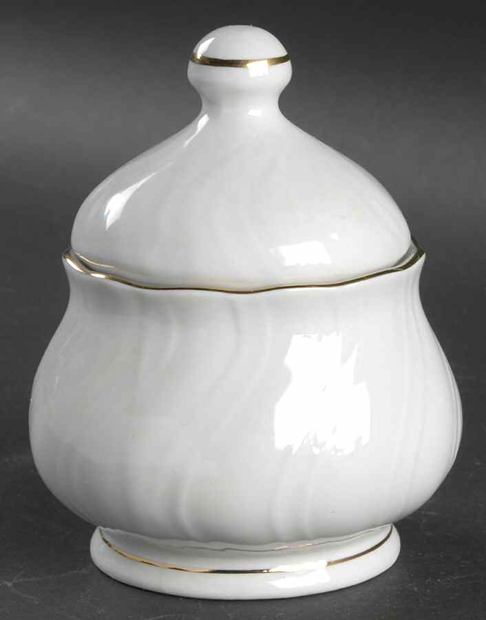 Allegro Sugar Bowl & Lid by Jamestown-1